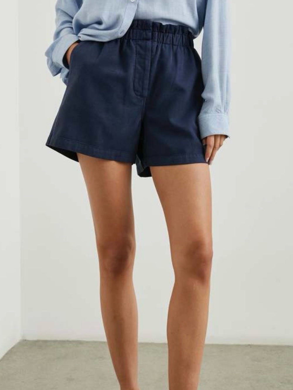 Rails Navy Monty Shorts